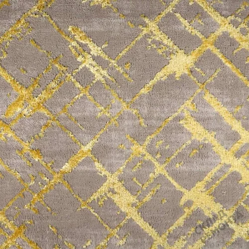 Фото Ковролин Kaplanser Faber 8449 53 Grey/Gold серый – купить в Пензе: цена, описание, фото. Интернет-магазин 1