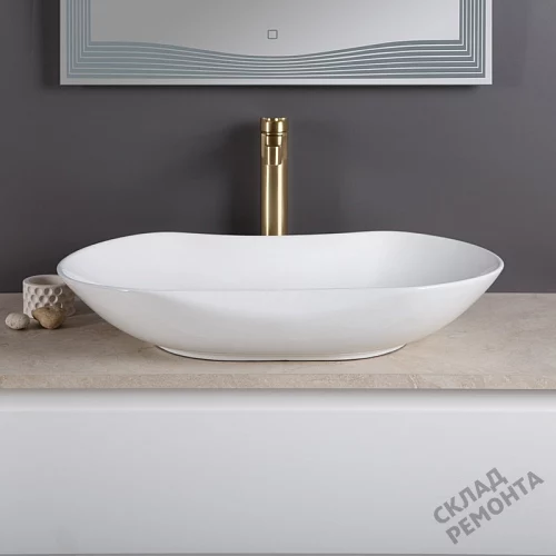 Фото Раковина накладная BelBagno BB1334, 66,5 см купить в Пензе: цена, описание, фото. Интернет-магазин 3